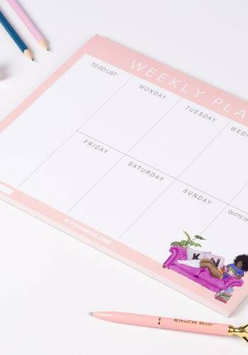 Kizzy A4 Weekly Planner, £10