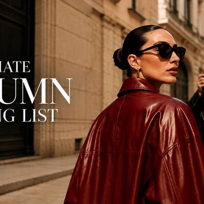 The Ultimate Autumn Shopping List