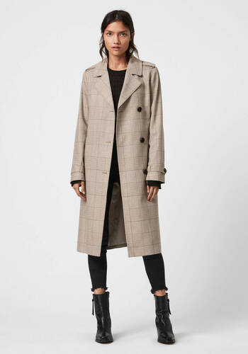 Topshop Crop Trench